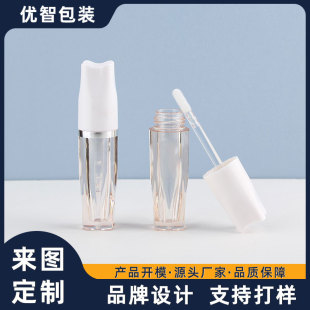 Customized Transparent Lip Glaze Tube Packaging Material, Popular Lip Gloss and Lip Oil Packaging Material, Liquid Contouring Eye Shadow Tube Packaging Material, Logo Printable