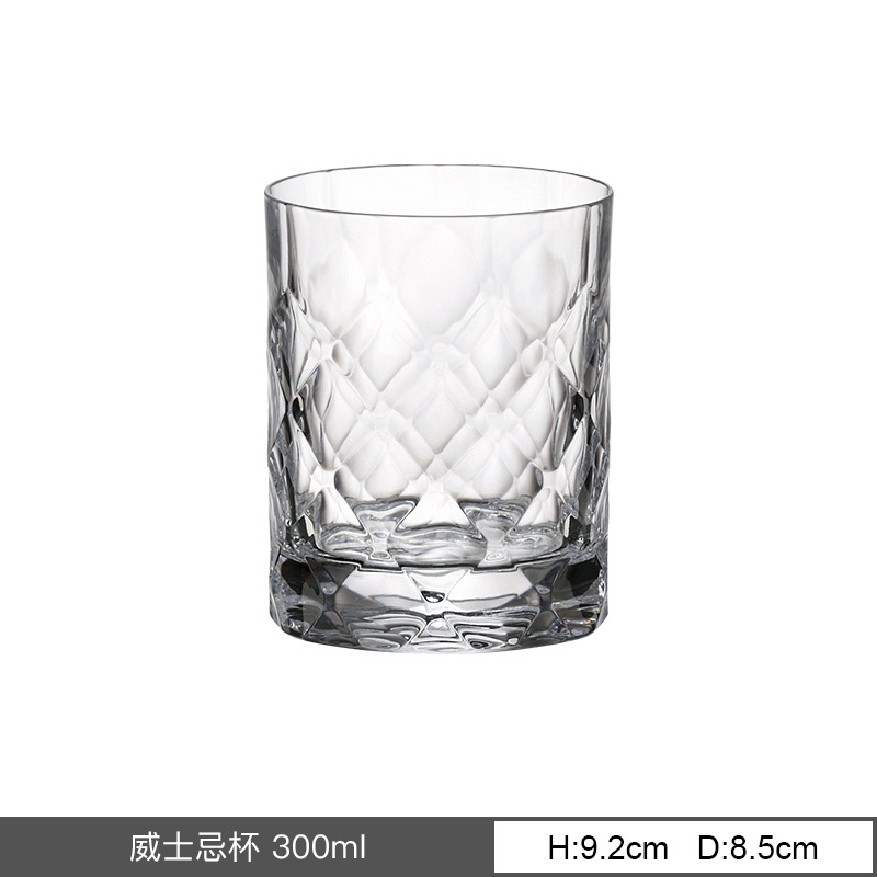 Tazas de whisky importadas de la República Checa, tazas de cristal de alto nivel, tazas de cerveza de ambiente familiar