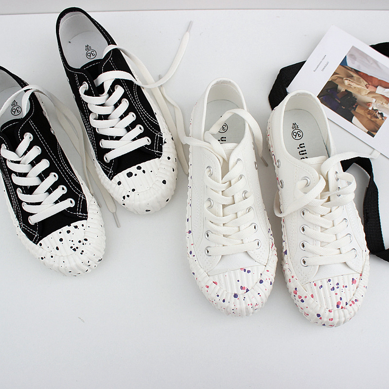 帆布鞋女2021年夏季新款布鞋ulzzang韩版百搭鞋女夏季板鞋子