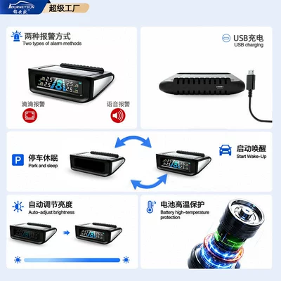 tpms built-in external wireless: Tire pressure monitoring system