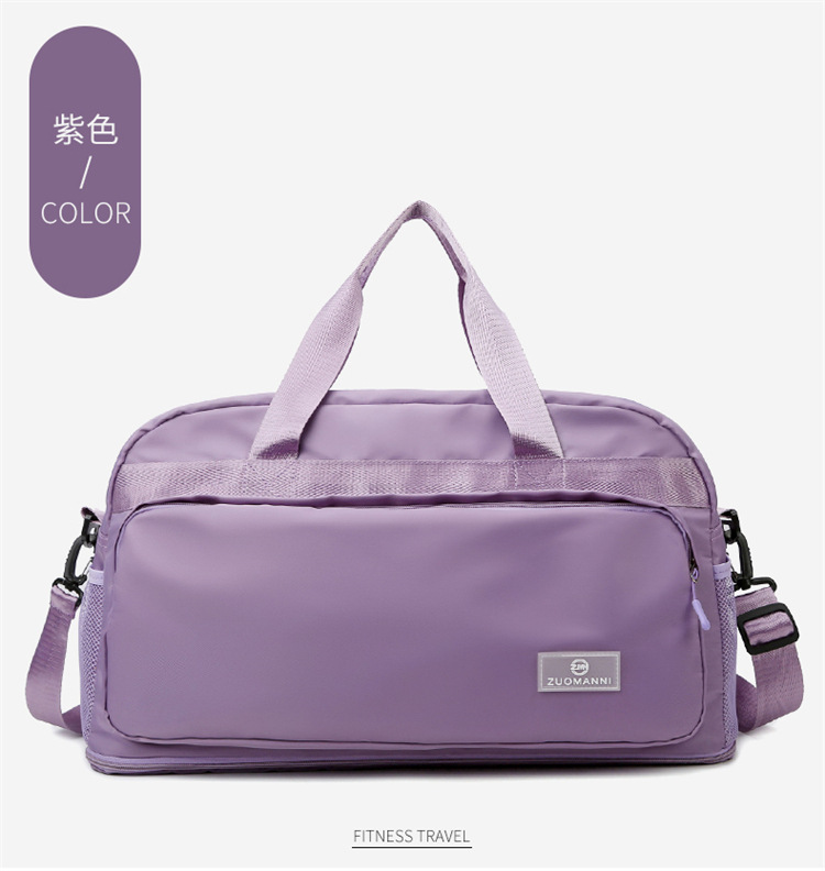 Bolsa de viaje de corta distancia bolsa de almacenamiento de viaje de gran capacidad para mujeres bolsa de equipaje crossbody Portátil Bolsa de fitness deportivo ligero