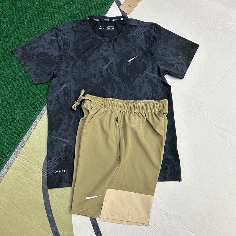 Verano al por mayor nuevo deportivo fitness correr rápido seco suelto manga corta entrenamiento diario al aire libre juego de tenis casual