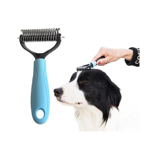 Pet Comb Teddy Open Knot Special Brush Dog Hair Cat Comb Brush Artifact Supplies Dog Knot Double-Sided Comb