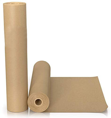 45cm wide and 30m long brown kraft paper roll crafts art gift packaging decorative paper