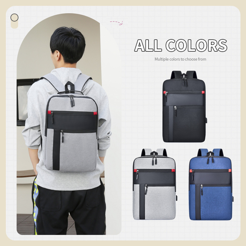 Business Computer Bag Backpack Student School Bag Notebook Backpack Bag Strong and Durable 16inch Computer Backpack