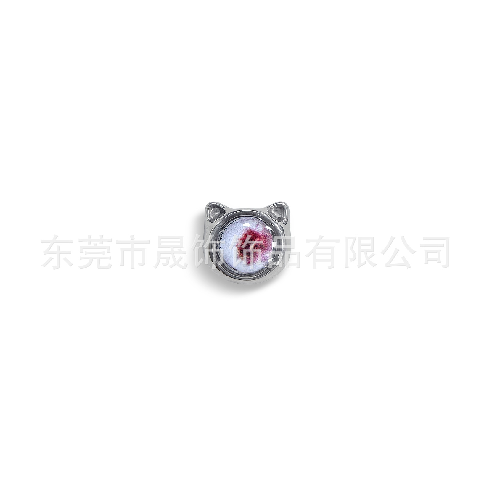 F136钛合金小恶魔猫眼舌钉滴油竖瞳唇钉G23钛人体穿刺饰品舌饰品