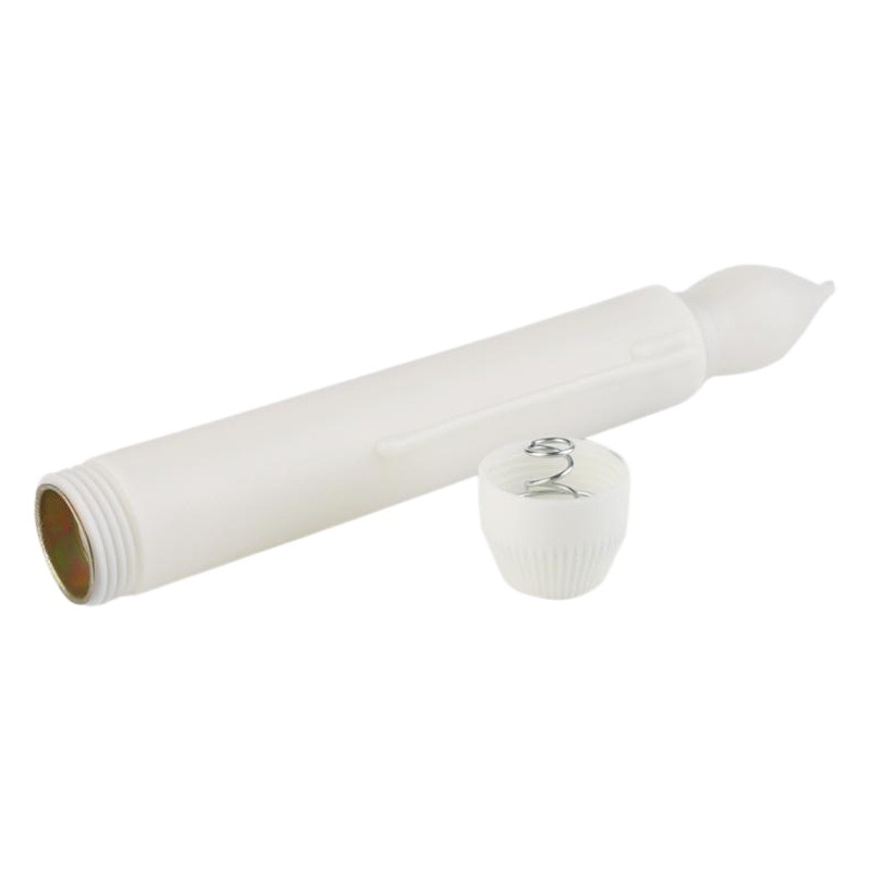 Amazon Venta caliente LED electrónico vela luz Halloween Navidad decoración lágrima vela DIY larga varilla cera en stock