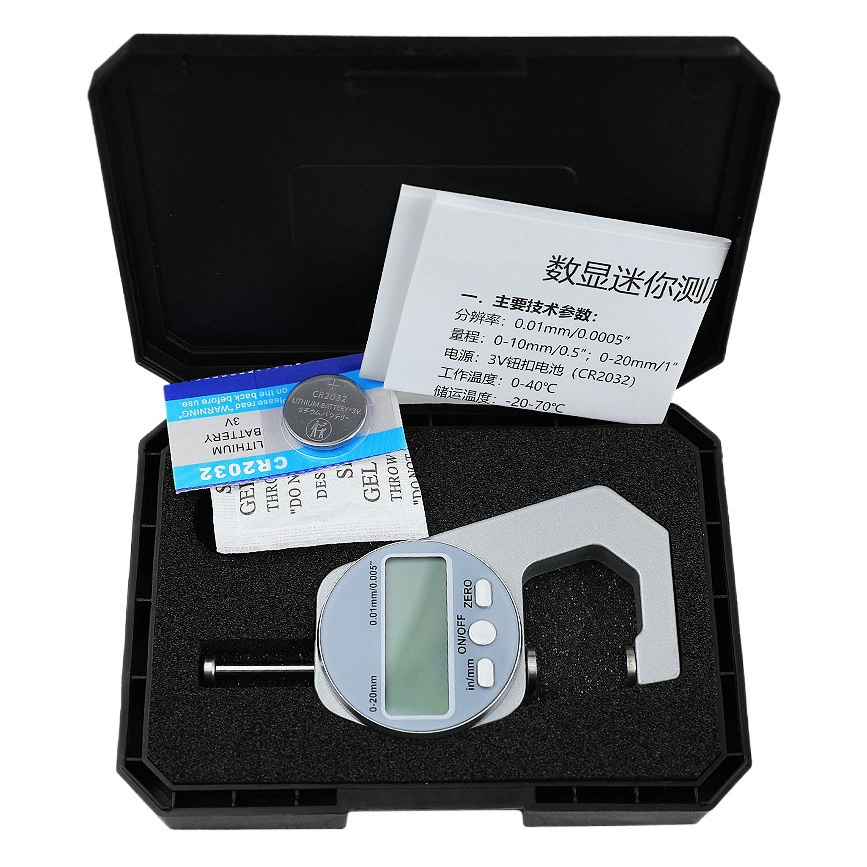 HUOTO 0-10/20 мм цифровой дисплей толщиномер прибор для измерения толщины цифровой дисплей толщиномер Горячий
