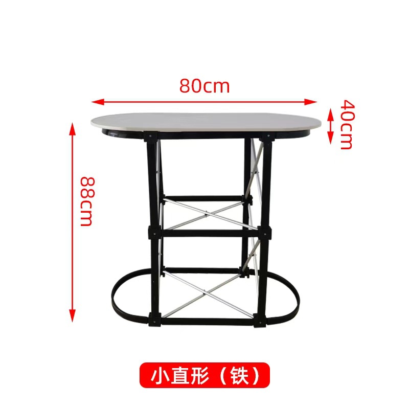 Mesa de promoción de malla de tracción de aleación de aluminio transfronteriza plegable curva de malla de tracción de mesa de recepción de película de presión en el extranjero cabina de recepción portátil