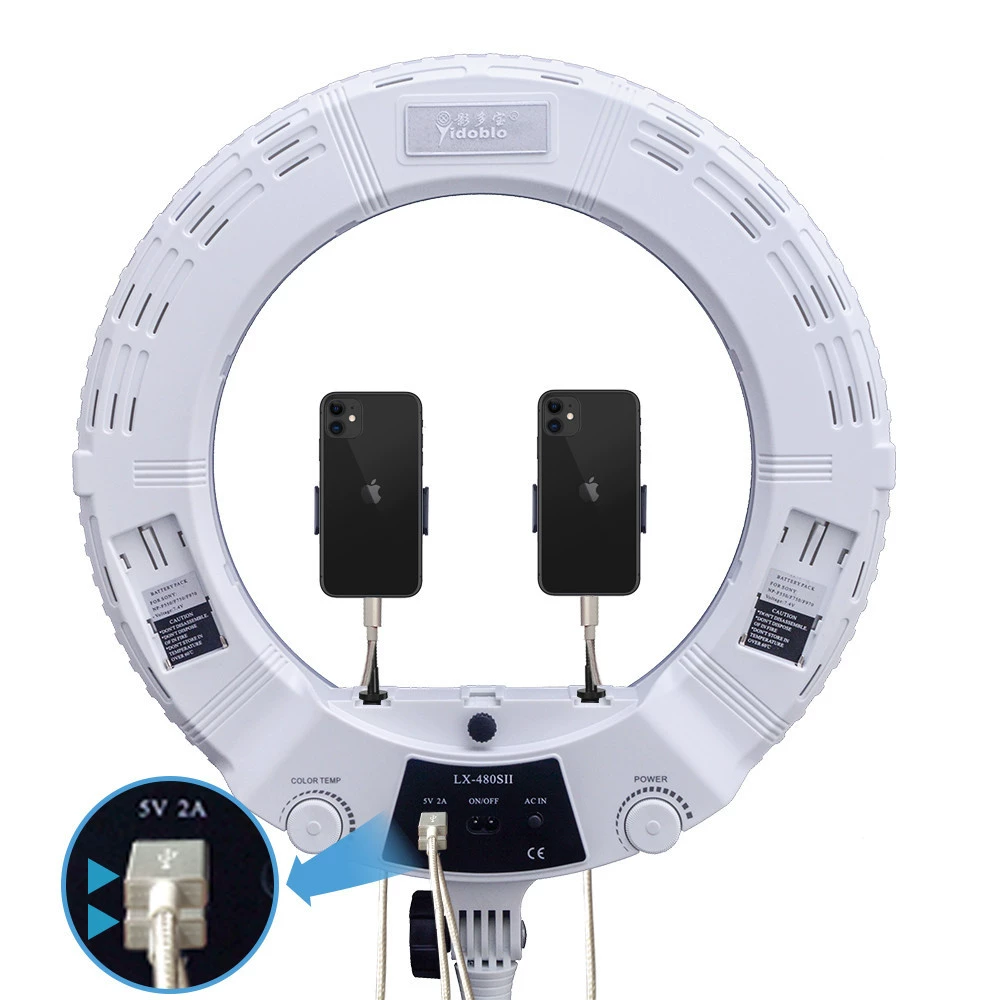 LED-свет для мобильного телефона Ying Duo Bao, лампа, наполнительный свет, 18 дюймов, интернет-знаменитость