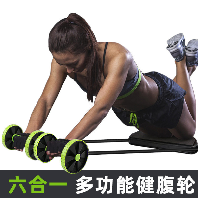 Abdominal Wheel for Beginners, Unisex Abdominal Exercise Machine for Slimming Waist and Abdomen, Fitness Equipment for Abdominal Workouts