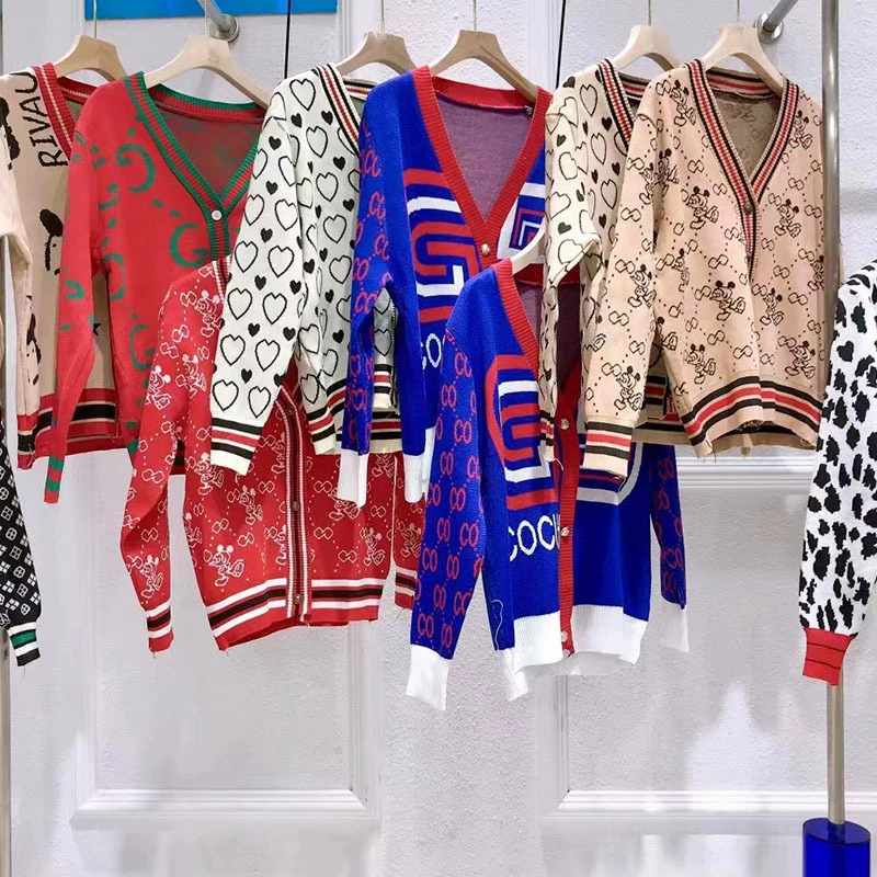 Ge Meilin свитер женское пальто осень и зима 2023 корейская версия новый ленивый ветер свободный трикотаж открытый бренд скидка женская одежда