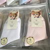 Children's summer breathable white socks for elementary school students, 0-15 years