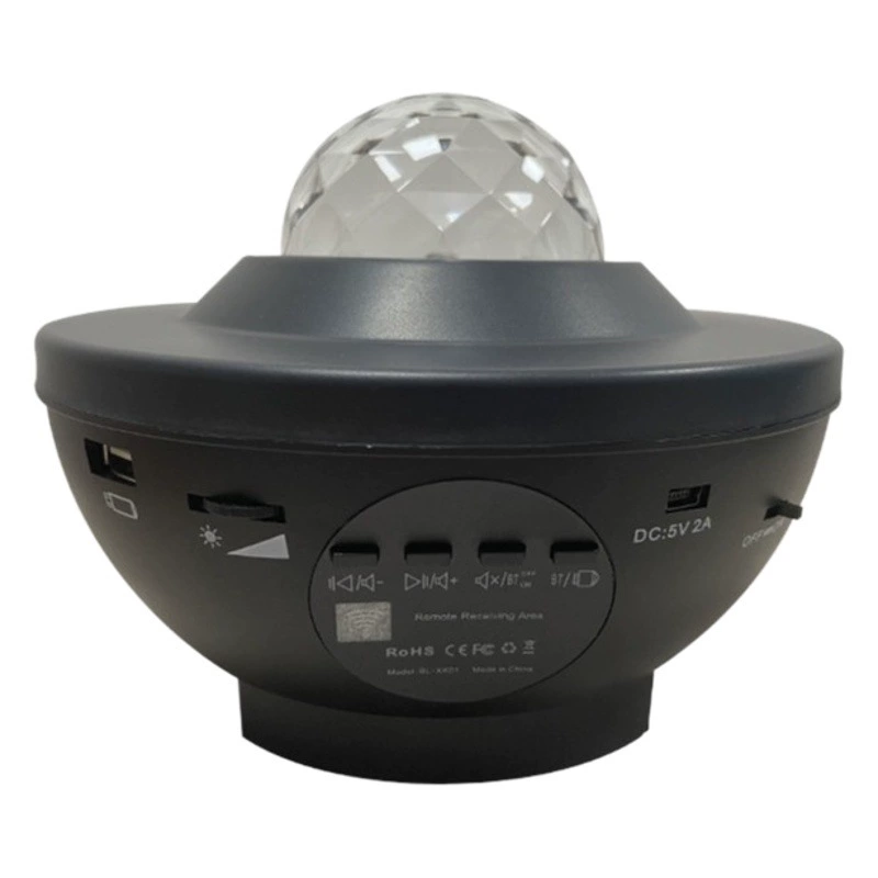 Лампа для проектора звездного неба Лампа с водяным узором Проекция Северного сияния Проекционная лазерная лампа Звездное небо Bluetooth Музыка Атмосфера Ночник