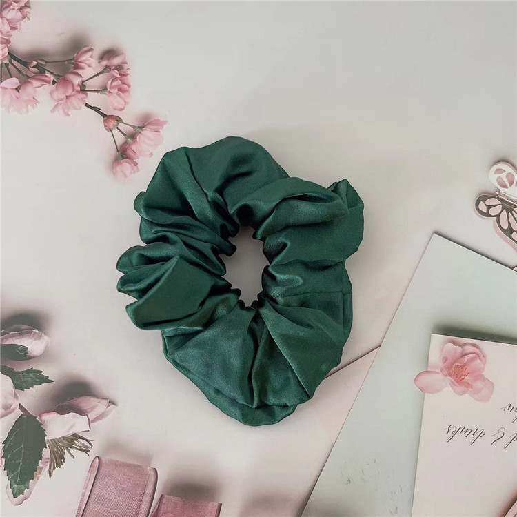 다크 그린 헤어 링