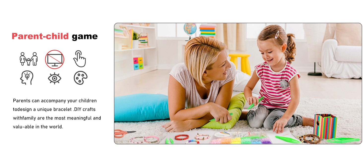 Clay Beads Bracelet Making Kit