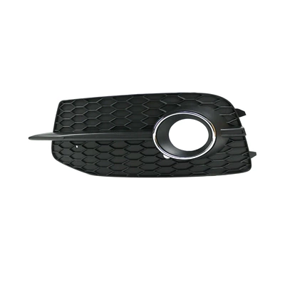 Applicable to 12-14 Audi Q3 S lower net grille 8U0807682D honeycomb fog lamp frame 8U0807681D (Light frame) - non-permeable-electroplating-left