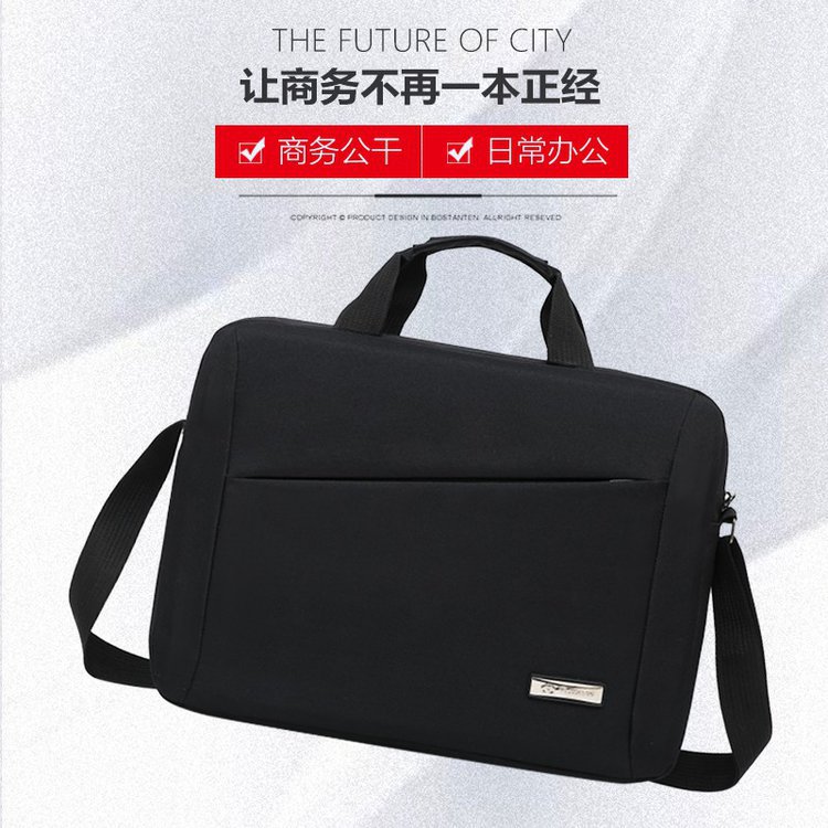 공장 공급 패션 캐주얼 간단한 어깨 대각선 노트북 가방 서류 가방 선물 로고