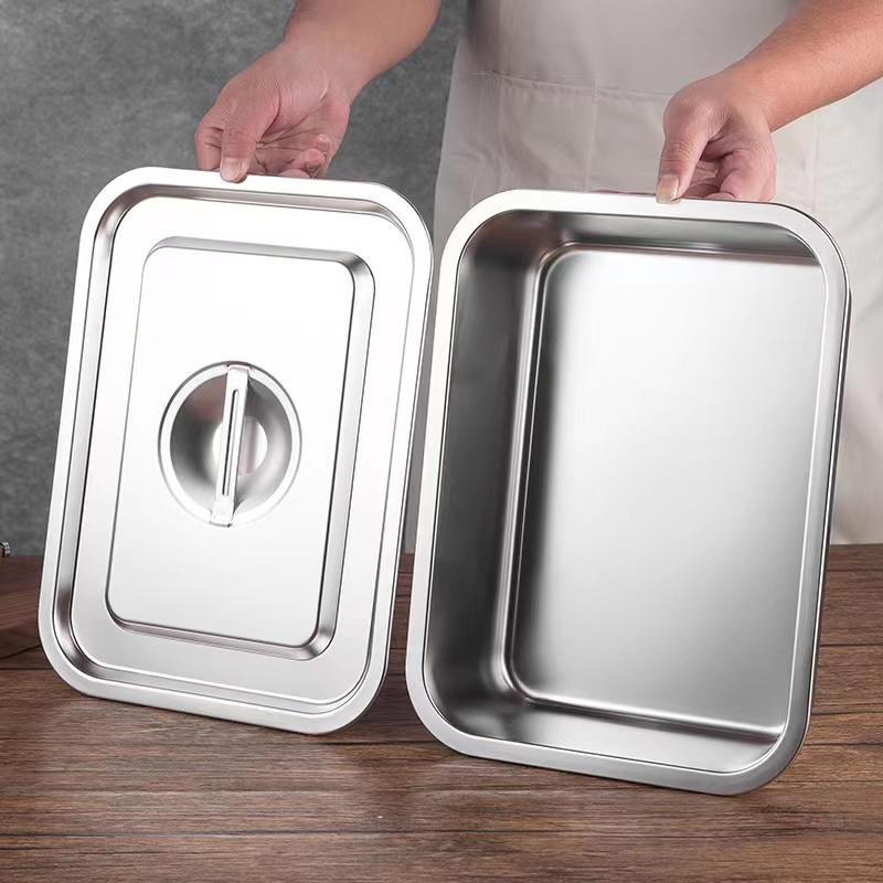 304 Ultra -large stainless steel basin long square flat square basin…