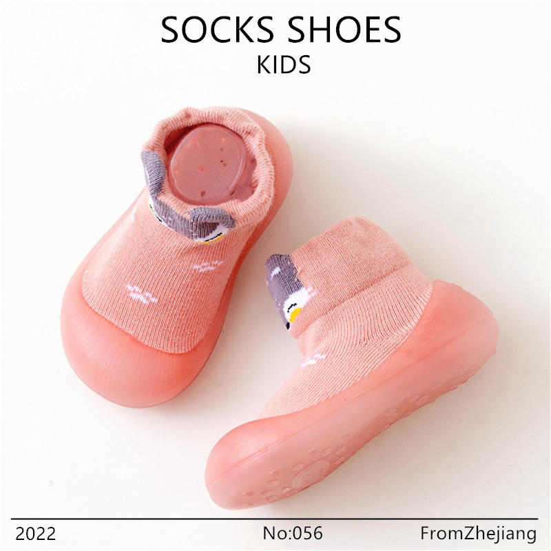 Bebé Niño Zapatos de fondo suave antideslizante primavera y otoño bebé calcetines Zapatos interior y al aire libre caminar Educación Temprana Infantil transpirable zapatos y calcetines