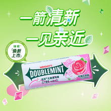 【绿箭】玛氏 绿箭玫瑰花茶味薄荷糖 清新口气 23.8g/盒