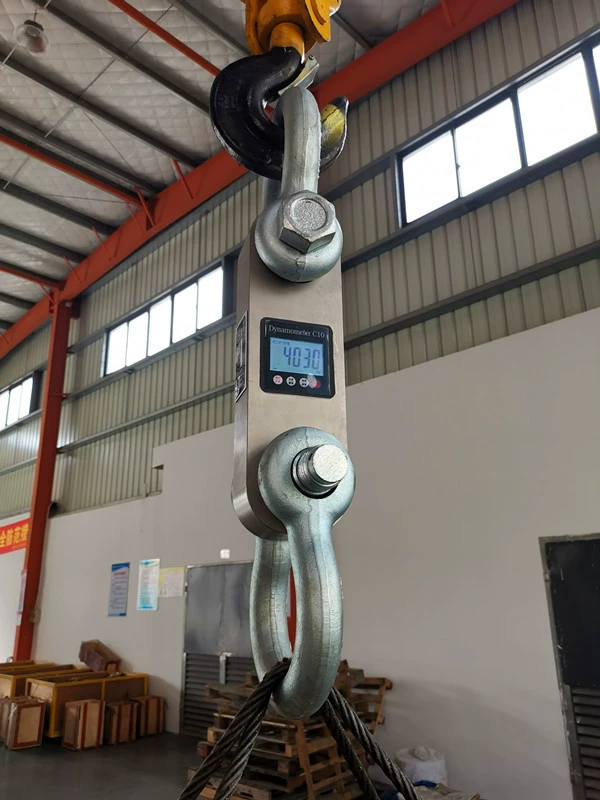 Большой диапазон 1-400T электронный измеритель натяжения 100 T прямой вид цифровой дисплей динамометр 1T2T3T5T динамометр в наличии