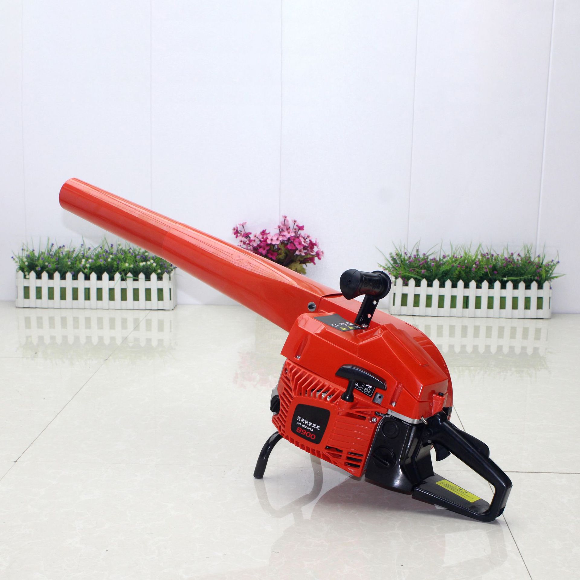 Yingqi ventas directas de fábrica mochila gasolina secador de pelo de efecto invernadero soplador de nieve camino de limpieza extintor de viento