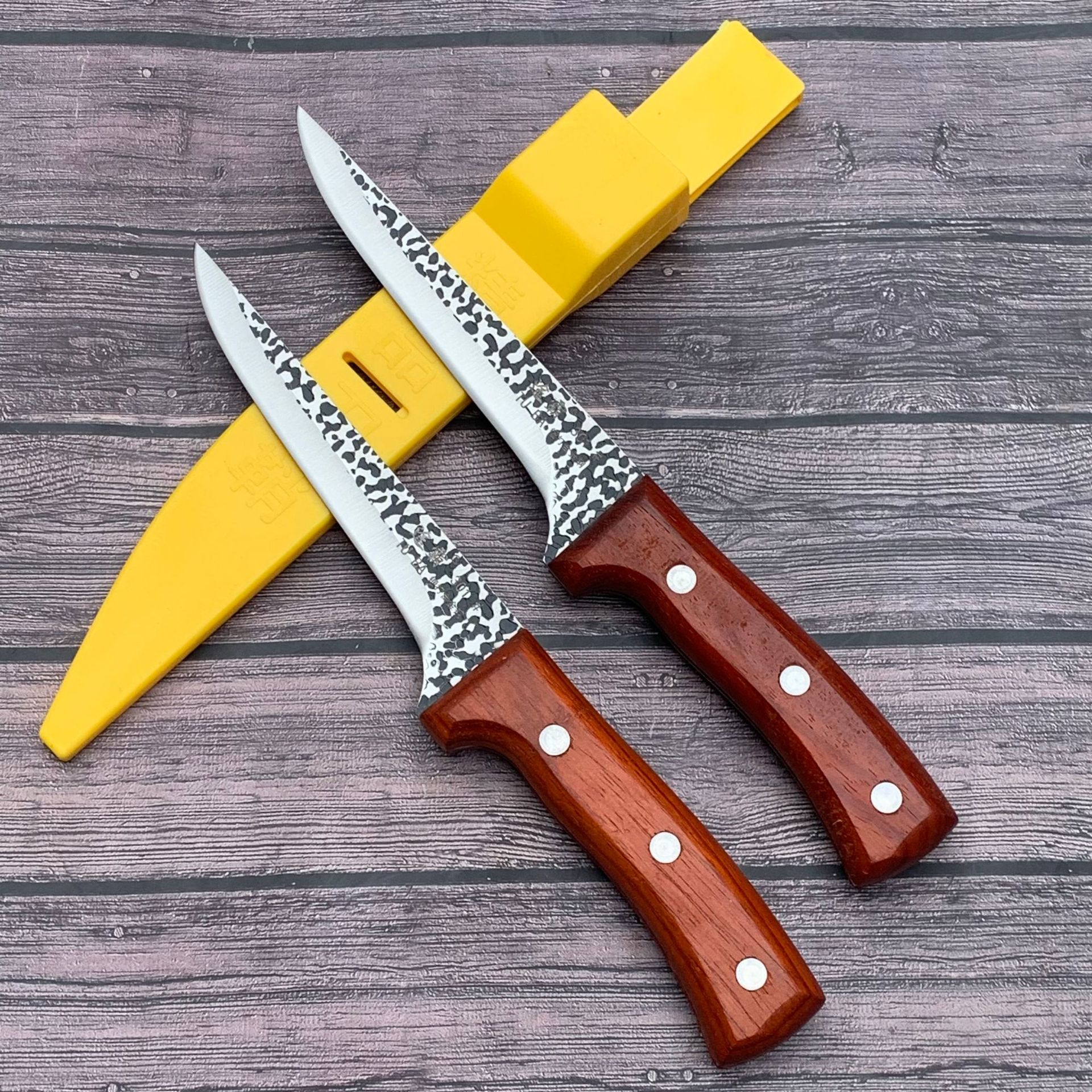 批发途霸木柄屠宰刀    剔骨刀    分割刀     割肉刀    羊肉刀