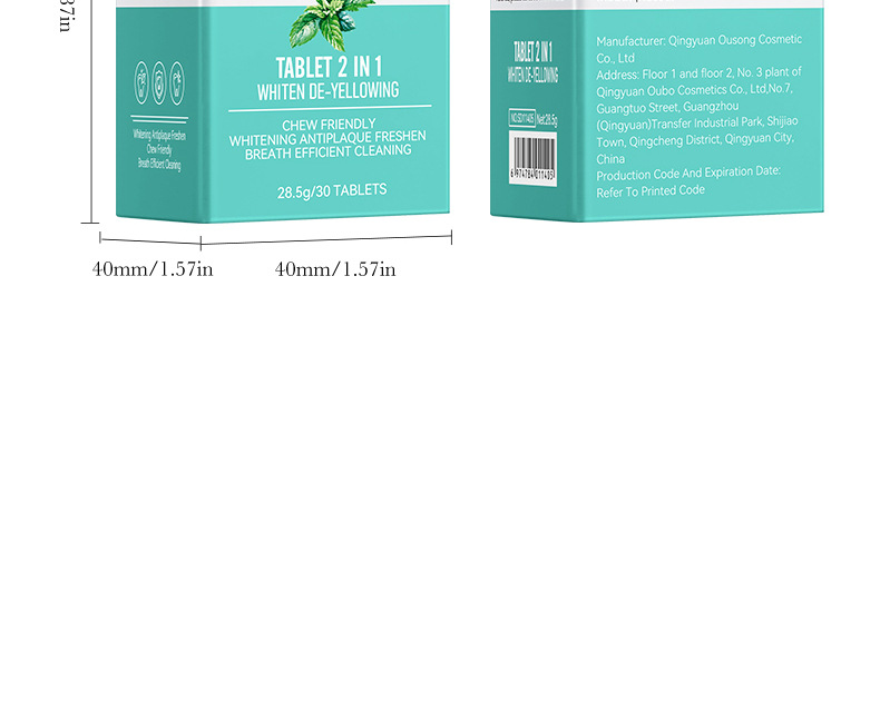 55g Weight Oral Care Products, Solid Toothpaste Personal Care Type Plastic Material Tooth stain removal Function Vocabulary Words/Name, Fruit, teeth Pattern Modern Style Style Oral Care Products Solid Toothpaste Tooth Stain Removal Vocabulary Words/Name Fruit Teeth Personal Care Bath & Shower 18