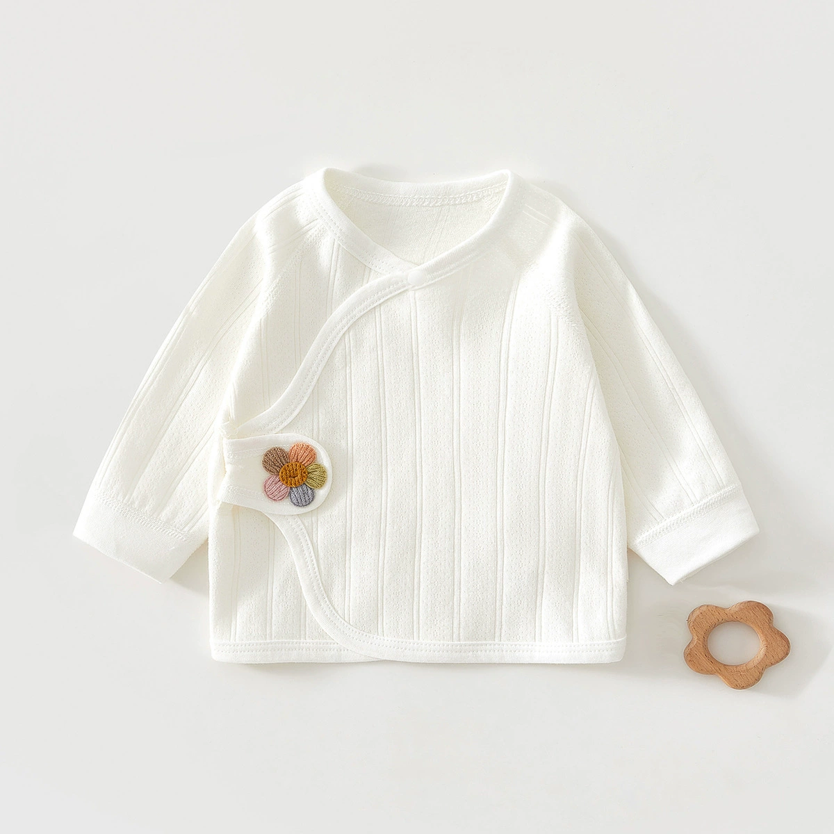 Новорожденный ребенок с полуспиной нижнее белье без костей хлопок весной и осенью