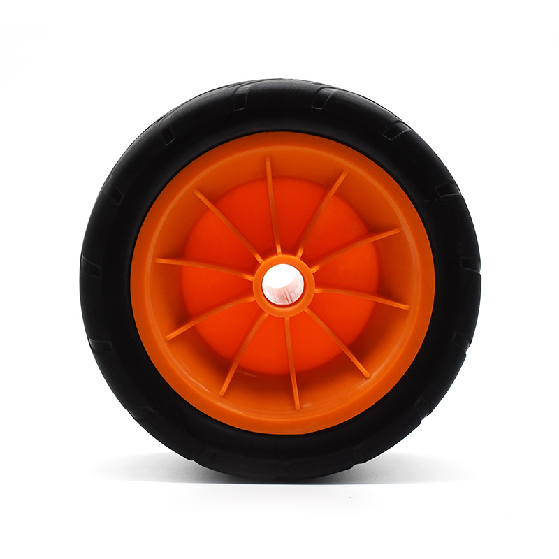 【工源头厂 】露营户外沙滩折叠钓鱼车聚氨酯PU发泡越野车轮8x3寸