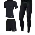 New hook short-sleeved three-piece set