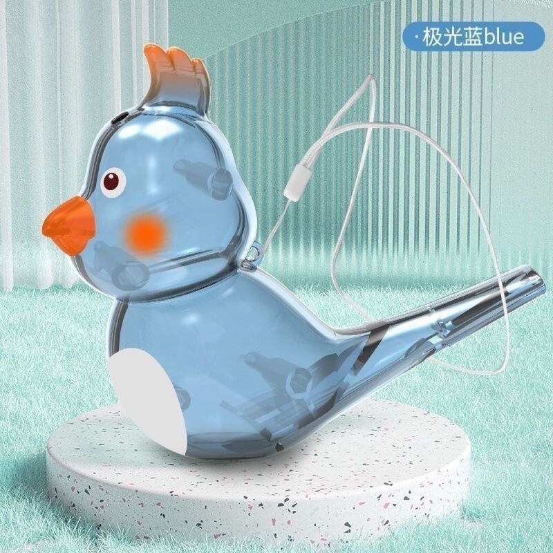 Douyin 新しいホイッスル透明水鳥ホイッスル子供のおもちゃ口筋発音トレーニング水を加えることができますホイッスルおもちゃ|undefined