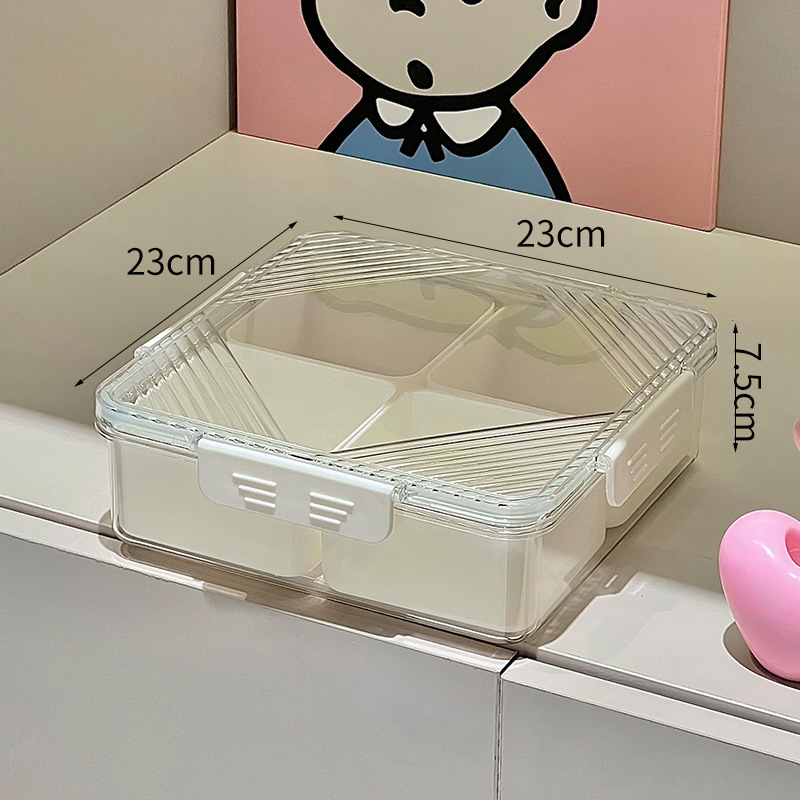 水果盘冰箱收纳盒家用储物塑料盒pet材质调料罐厨房花椒分装批发|undefined