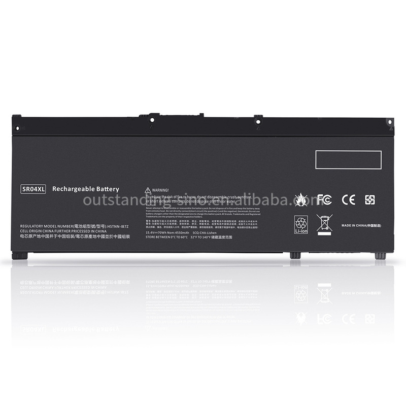 For HP HP Shadow Wizard 3 Generation Pro TPN-Q193 Q194 SR04XL Laptop Battery For HP HP Shadow Wizard 3 Generation Pro TPN-Q193 Q194 SR04XL Laptop Battery