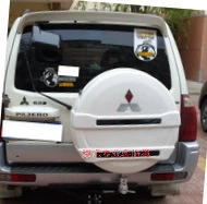 Three. Ling Pajero Spare Spare wheel cover - white-set