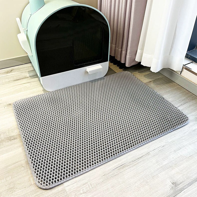 EVA ハニカム二層ペット猫砂取りマット、持ち出し防止、洗える、メーカー直送猫砂マット|undefined
