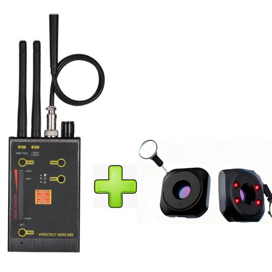 hero 009 防偷拍摄像智能反窃听安保监控防信号跟踪定位Gps