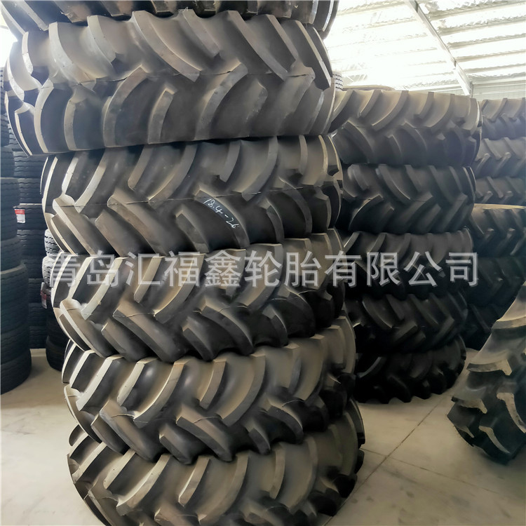 供应大马力拖拉机联合收割机轮胎18.4-26 R-1S 人字花纹可配内胎