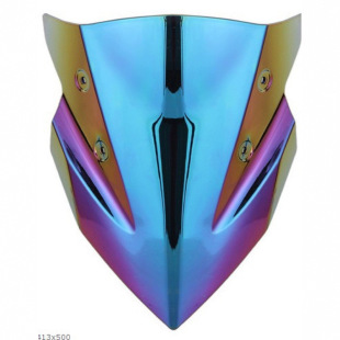 Suitable for Kawasaki Z400 19-20-21 Motorcycle Front Windshield Windshield Deflector Cover