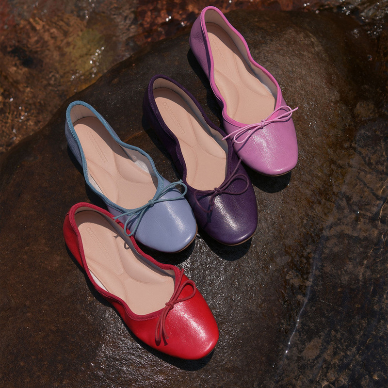 2026 Summer and Autumn New Ballet-Style Sweet Bow French Versatile Flat Shoes for Women, Comfortable and Soft-Soled Shallow Mouth Single Shoes 2026 Summer and Autumn New Ballet-Style Sweet Bow French Versatile Flat Shoes for Women, Comfortable and Soft-Soled Shallow Mouth Single Shoes