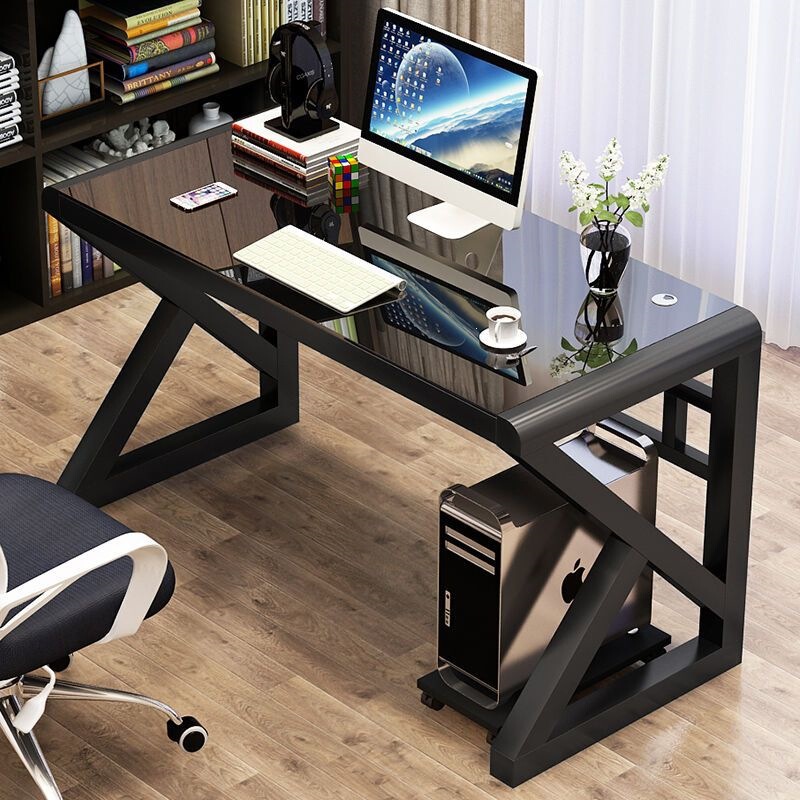 Desk and bookshelf integrated table with perforated board, bedroom gaming table, student desktop solid wood eco-board computer table Desk and bookshelf integrated table with perforated board, bedroom gaming table, student desktop solid wood eco-board computer table