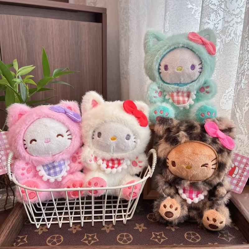 INS变装玉桂狗美乐蒂卡通可爱钥匙扣背包玩偶小挂件公仔女生饰品|undefined