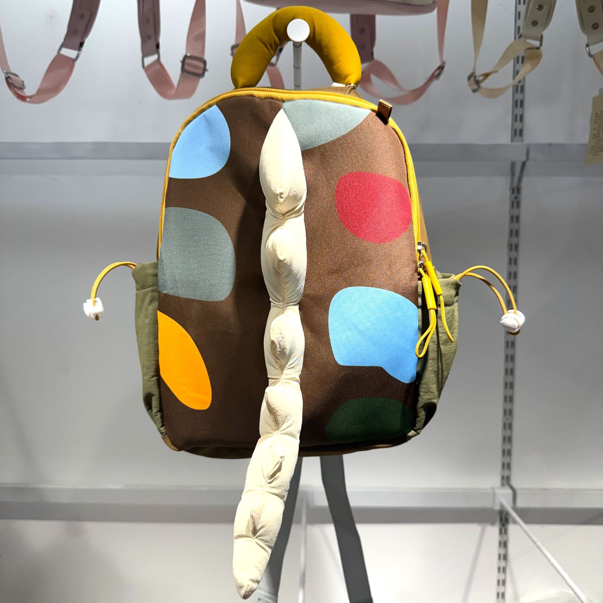 Mochila de dibujos animados para niños, mochila pequeña, 7 - 9 - 11 - 13 años, bolsas de moda para niños y niñas, color caramelo, ligero