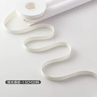 Siete colores cordier arroz blanco serie de alta calidad ramo de flores de cinta de color sólido cinta de regalo embalaje florista decoración