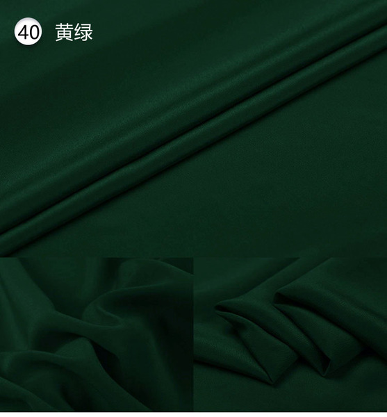 Solid color silk cloth