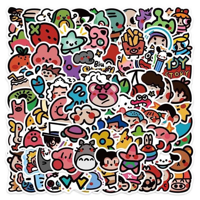 90 Cartoon oldschool Style Cute Stickers Ledger iPad Decoration diy Graffiti Stickers Decoration Cross-border 90 Cartoon oldschool Style Cute Stickers Ledger iPad Decoration diy Graffiti Stickers Decoration Cross-border