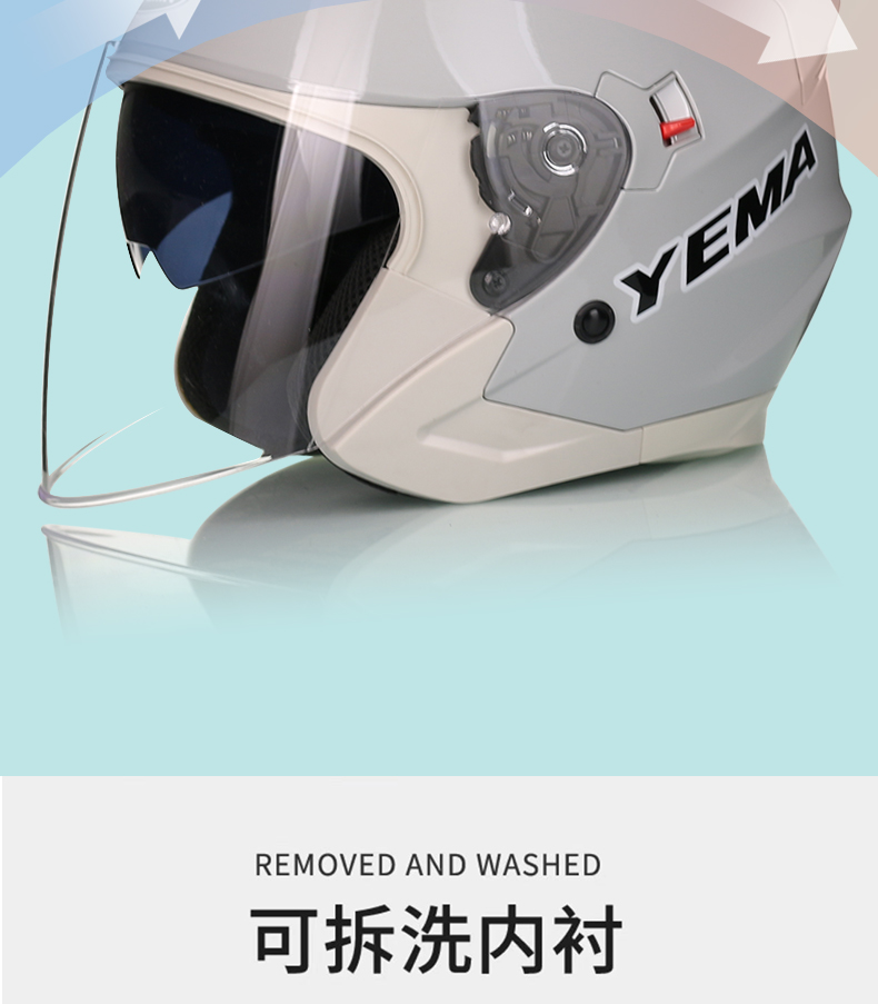 Large Size Motorcycle Helmet Men's Extra Large Half Helmet Winter 5XL
