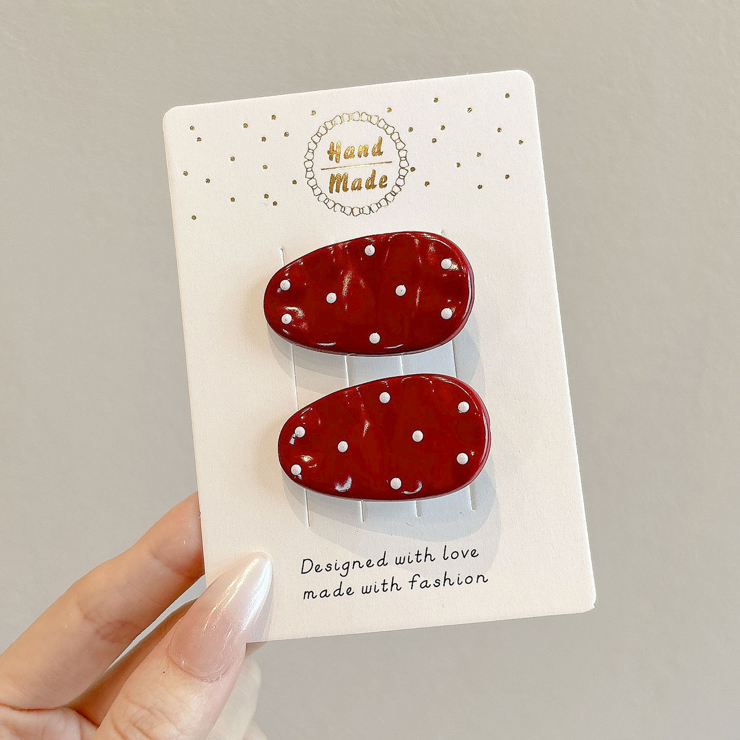 4# [big red] 2 pieces 4cm