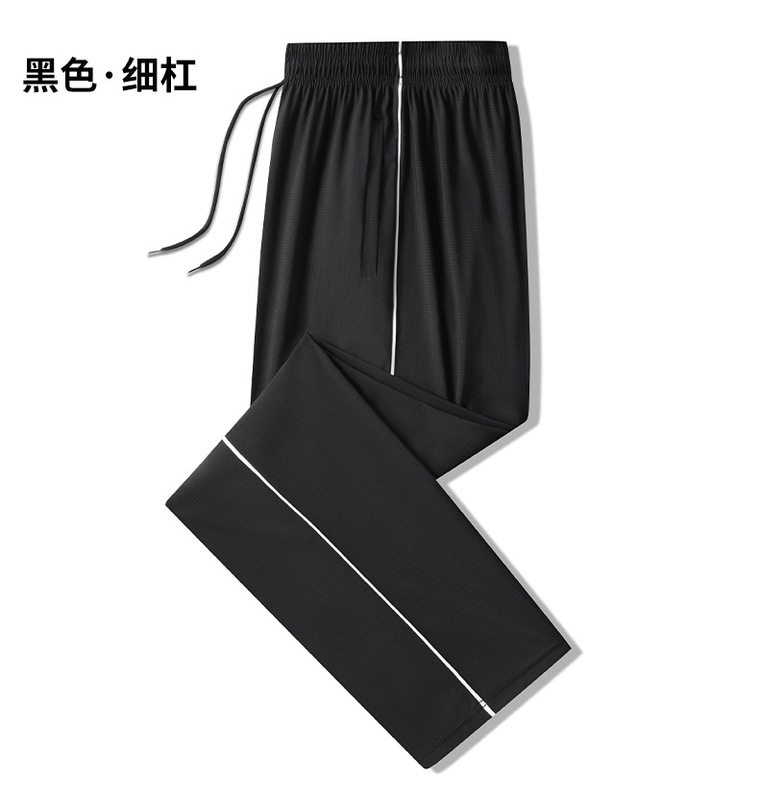 学生服パンツ 夏用 薄手 アイスシルク 速乾 中学生 小学生 ワンストライプ ツーストライプ 紺スクールパンツ|undefined